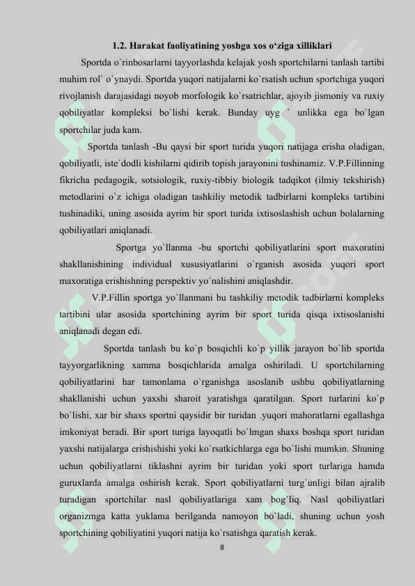 Jismoniy tarbiya darslarida turli xil o`qitish uslublari 8