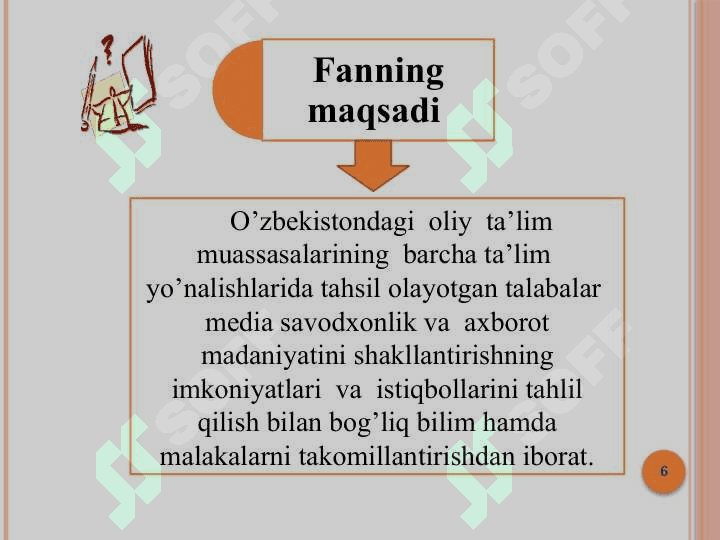 Media savodxonlik va axborot madaniyati 6