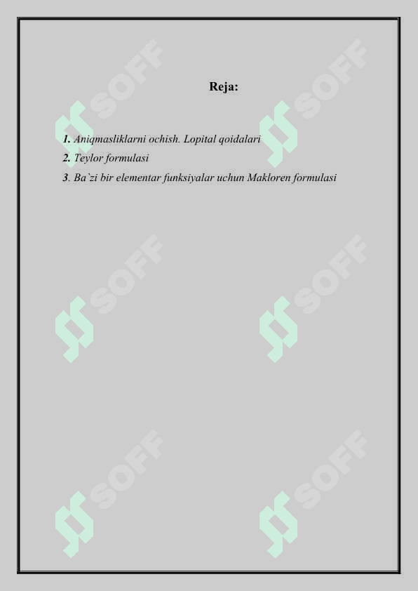 Mavzu: aniqmasliklarni ochish 2