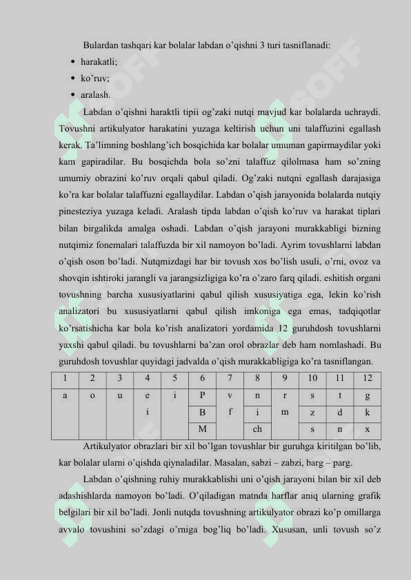 Zaif eshituvchi bolalarning og’zaki nutq ko’nikmalari va bilimlarini baholash 8