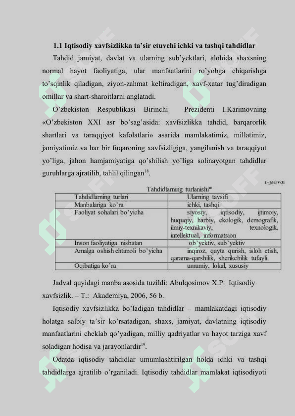 Tashqi va ichki tahdidlar 5