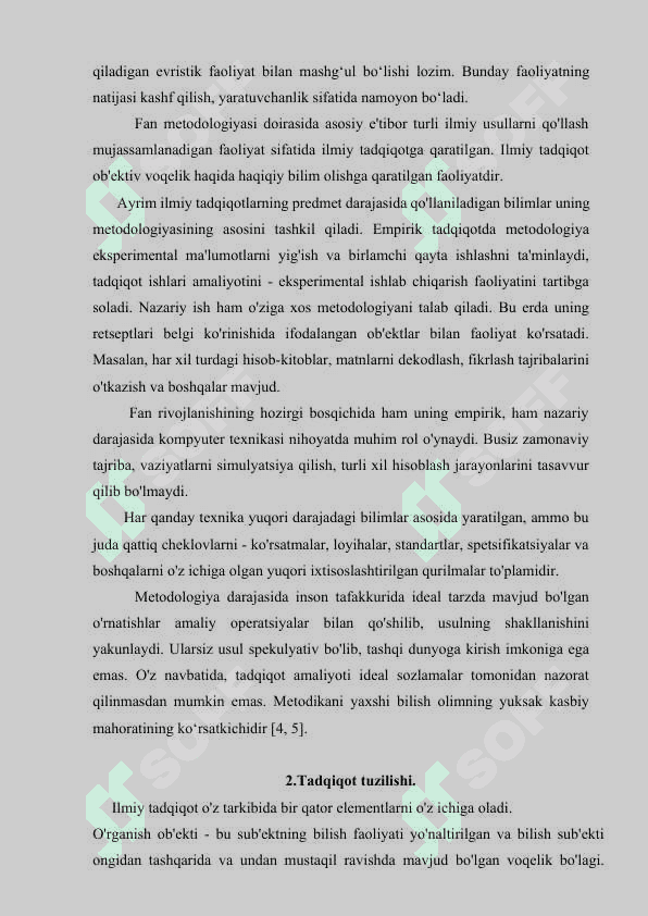 MAVZUGA OID TADQIQOT VA UNI OLIB BORISH JARAYONLARI 3