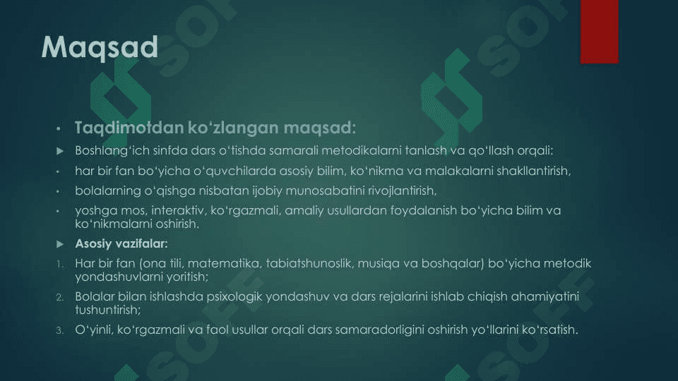 Boshlang‘ich sinfda dars o‘tish metodikasi_PDF 5