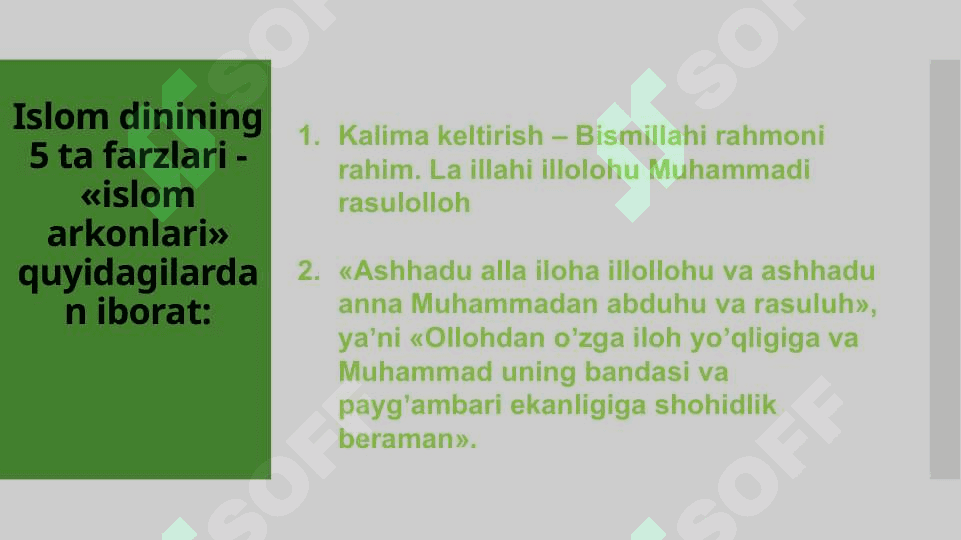 ISLOM DININING TARIXI VA MOXIYATI 5