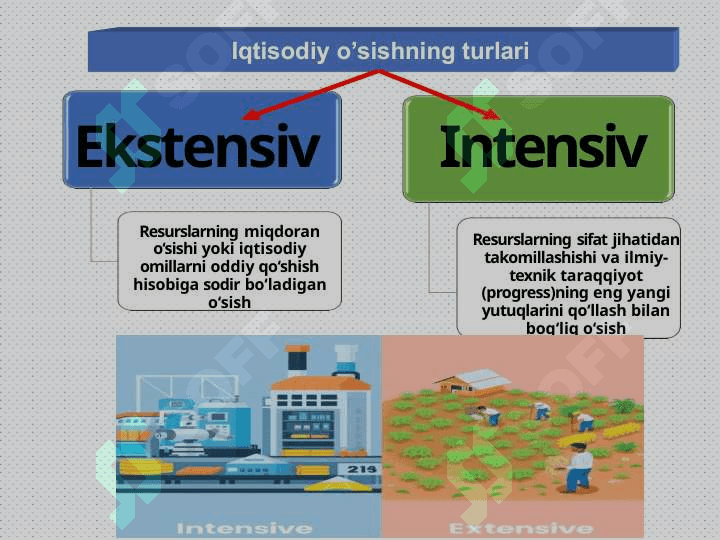 Iqtisodiy o’sish: umumiy tavsif va modellari 4