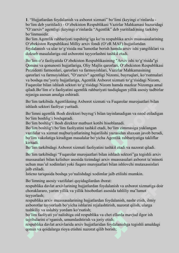 Tashkiliy hujjatlar 2