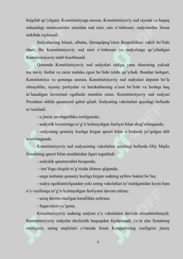 SUD HOKIMIYATI 6