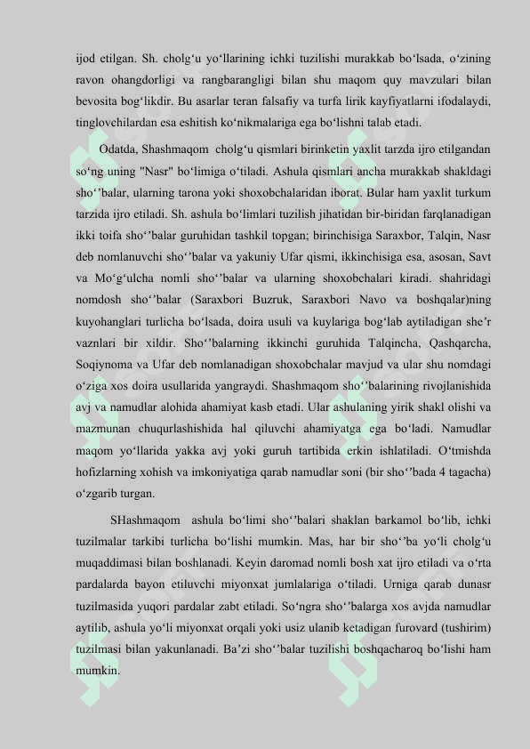 Xorazm maqomlari 6
