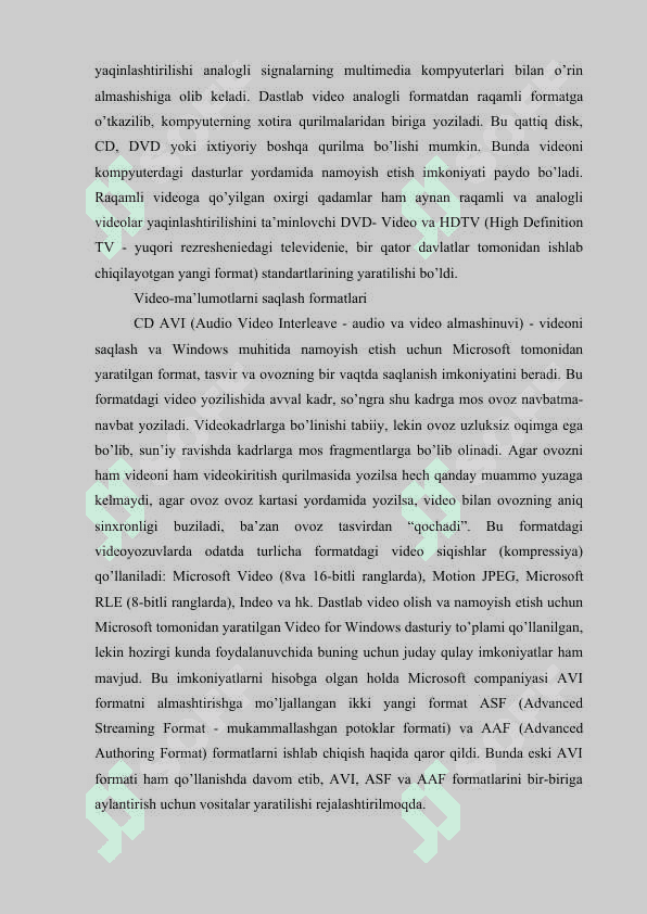 Ovoz yozuvchi dasturlar bilan ishlash 8