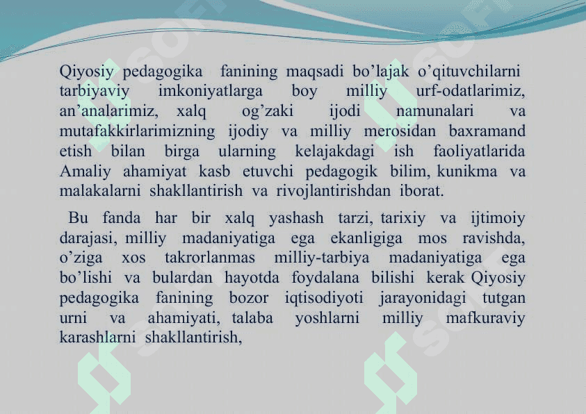 Qiyosiy pedagogika fani haqida umumiy tushuncha 2