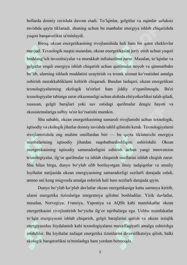 OKEAN ENERGETIKASI TEXNOLOGIYALARI.docx 5