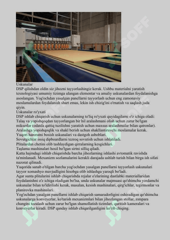 DSP ISHLAB CHIQARISH TEXNOLOGIYASI VA BOSQICHLARI 6