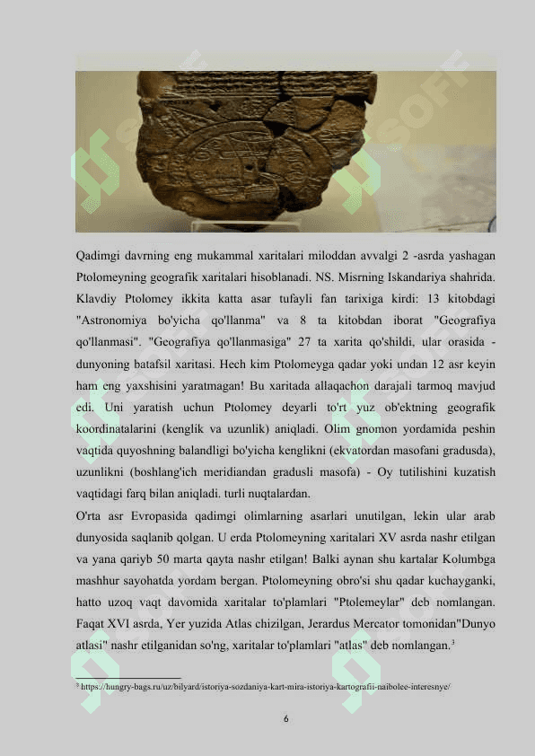 Geografik xaritalar va ularning turlari 5