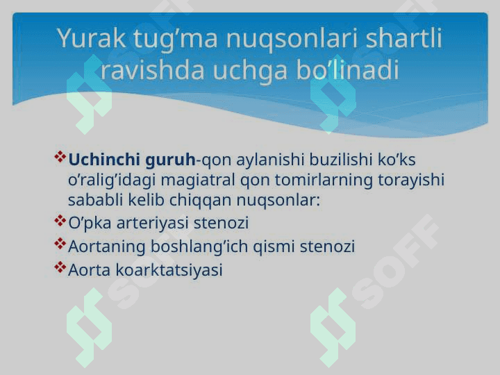 Yurak tug’ma nuqsonlari 5