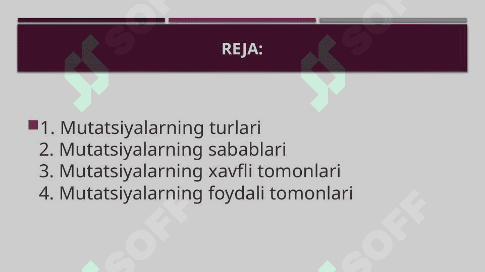 Mutatsiya xavflimi 2