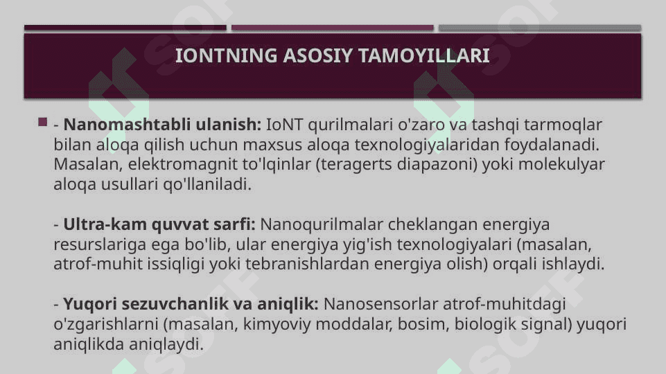 Nano buyumlar internet 3