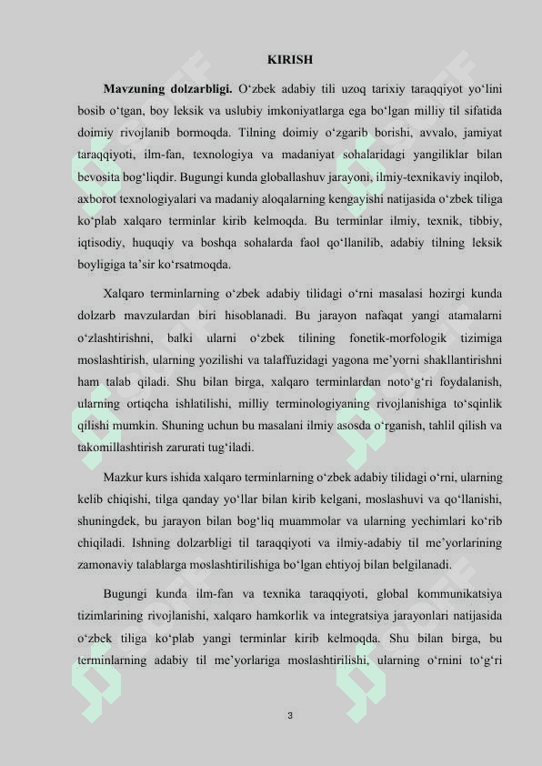 O'ZBEK ADABIY TILIDA XALQARO TERMINLARNING O'RNI 3