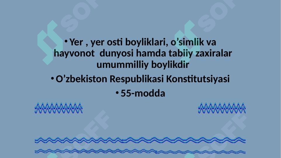 Suv hayot manbai (ochiq dars) 3