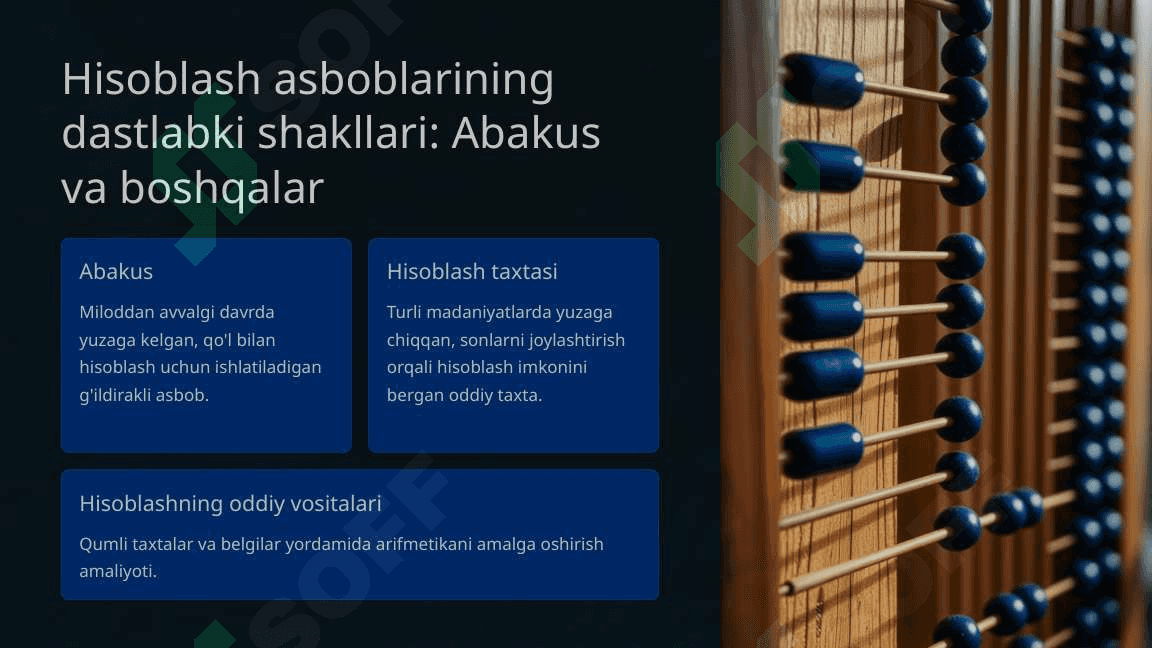 Kompyuterning yaratilish tarixi” 2