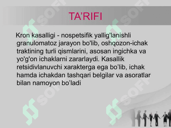 KRON KASALLIGI 2