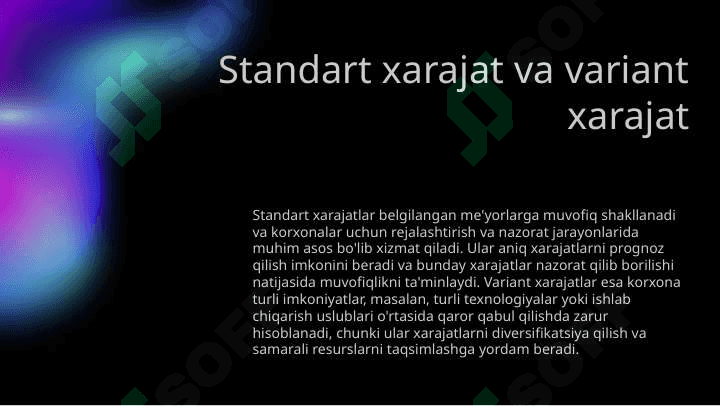 Moddiy Xarajatlar Hisobi 8