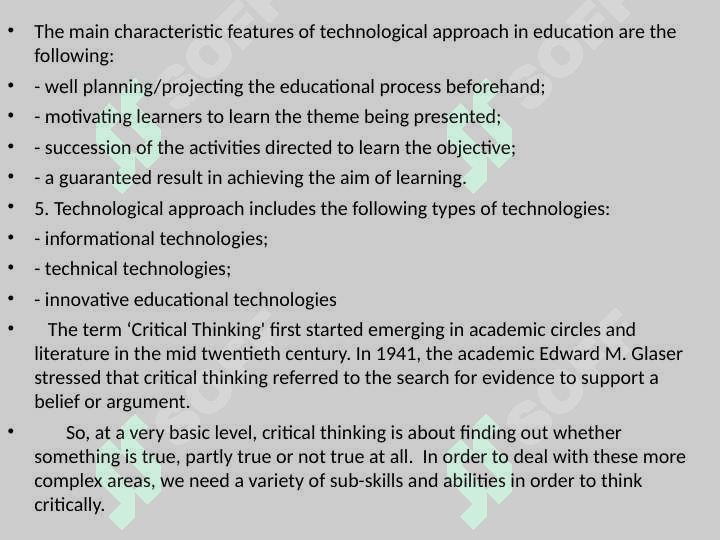 Modern educational technologies of  foreign language teaching 8