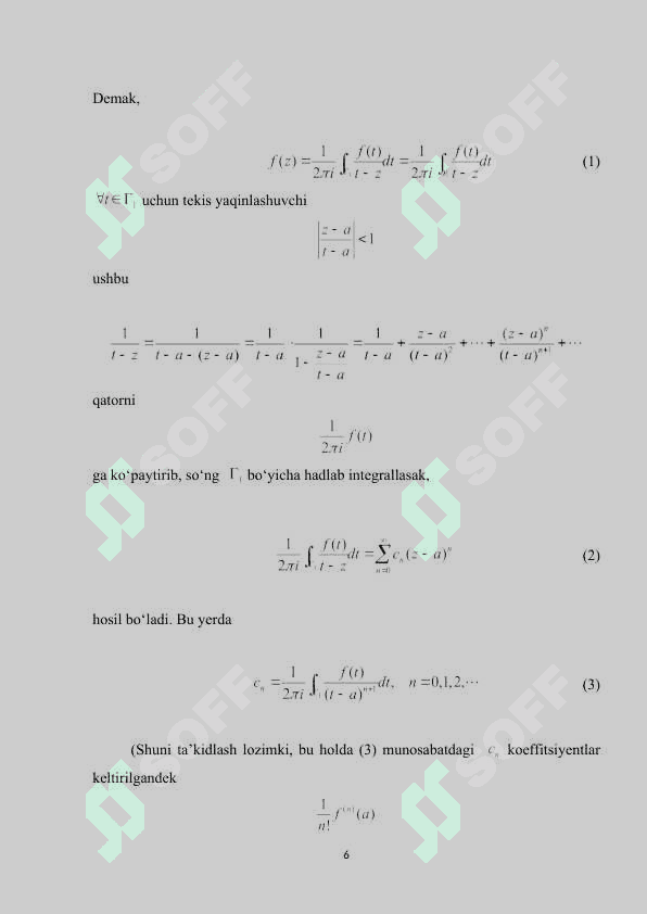 LORAN QATORLARI kurs ishi. Misollar bilan 5