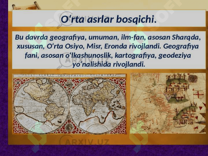 Tarixiy geografiyaning metodi, predmeti va vazifalari 2