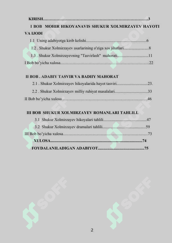 Shukur Xolmirzayev – mohir hikoyanavis" 2