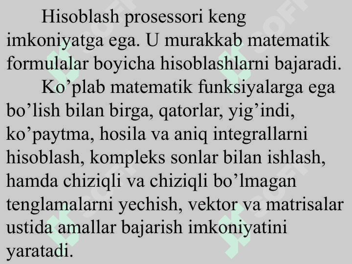 Maple paketining asosiy maqsadi va uning imkoniyatlari 7