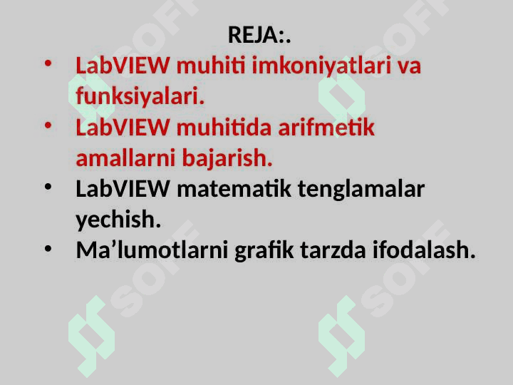 LabVIEW muhitida modellashtirish 2