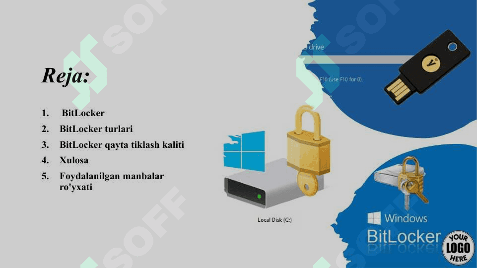 Windows Bitlocker dasturi 2