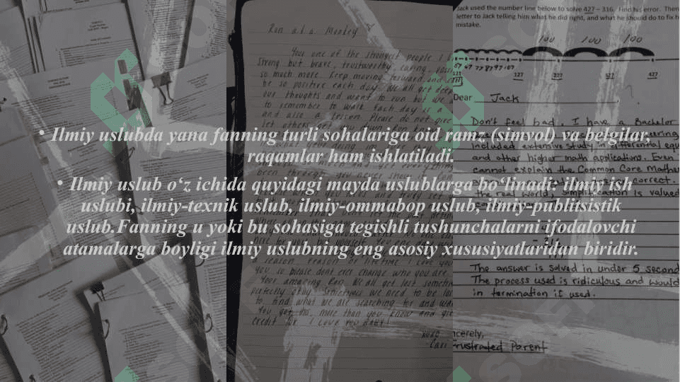 O'quv qo'llanma: ilmiy uslub janrlari va kurs ishi 4