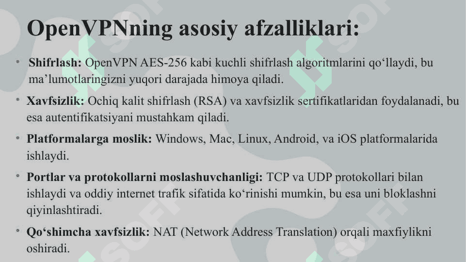 Virtual xususiy tarmoqlarda VPN kirish siyosatlari 8