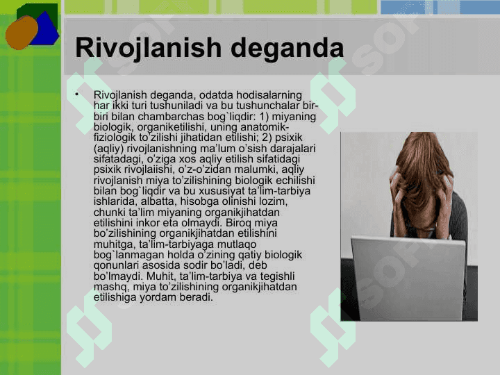 Ijtimoiy muhitni shahs rivojlanishiga tasiri 5