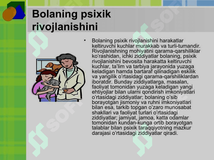 Ijtimoiy muhitni shahs rivojlanishiga tasiri 6