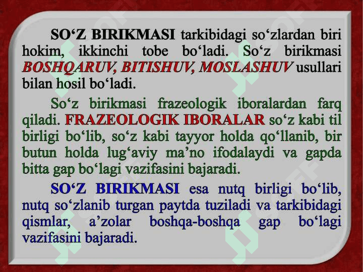 Dars ishlanma 5