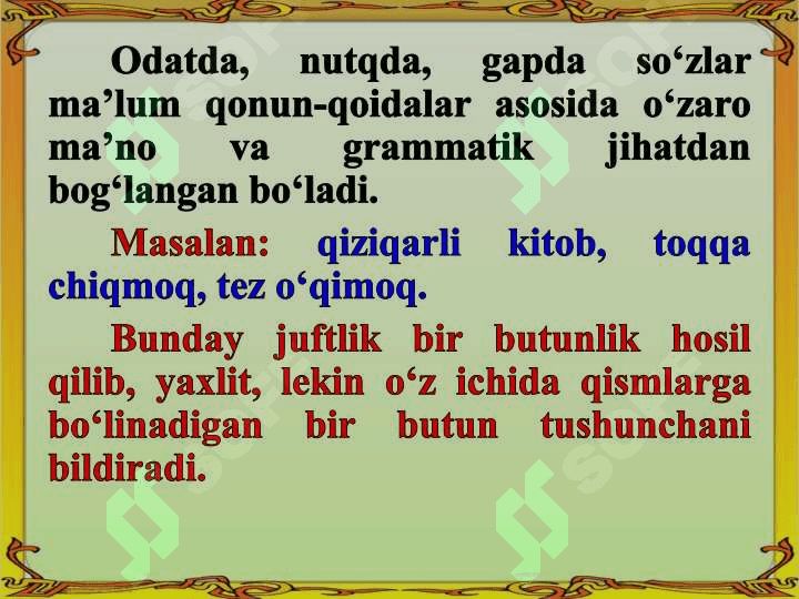 Dars ishlanma 6