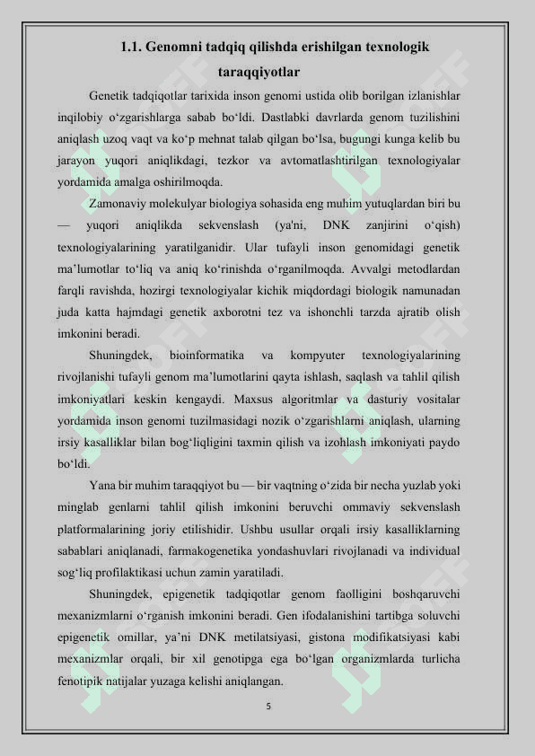 Tibbiyot genetika soxasidagi yutuqlar, muammolar va istiqbollar - Тиббиёт генетика сохасидаги ютуқлар, муаммолар ва истиқболлар 5