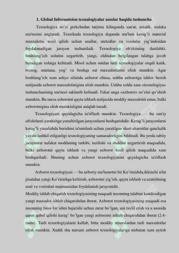 Global informatsion texnalogik revolyutsiyasini chuqurlashuvi 4