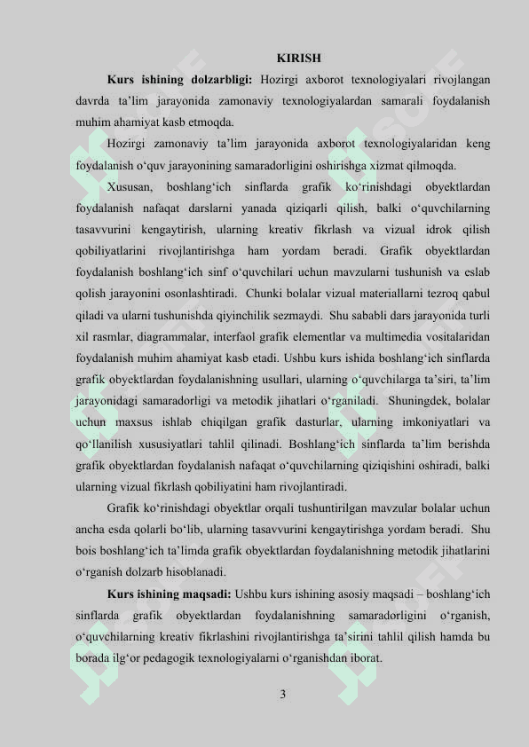 GRAFIK KO‘RINISHDAGI OBYEKTLAR USTIDA ISHLASH 2