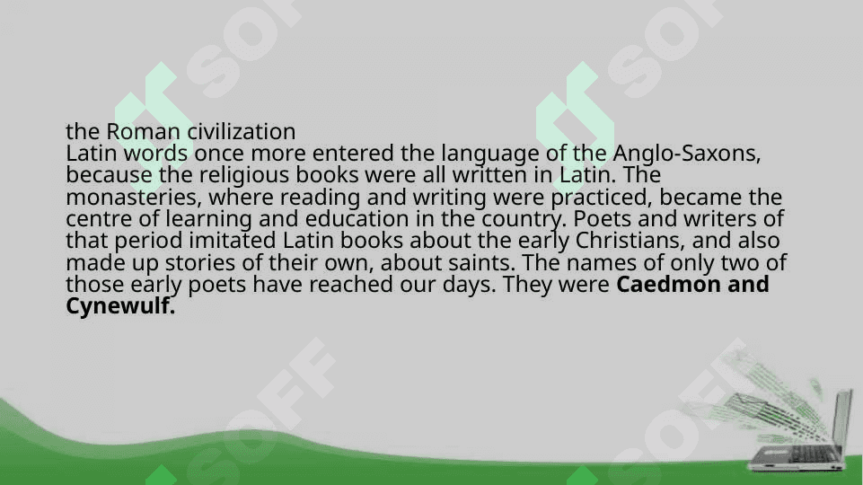 THE LITERATURE OF THE 7TH - 13TH CENTURIES 3