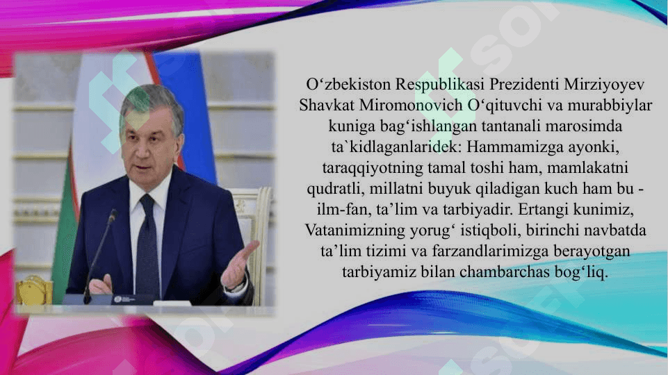 Yangi O‘zbekistonda ta'lim tizimidagi islohotlar 3