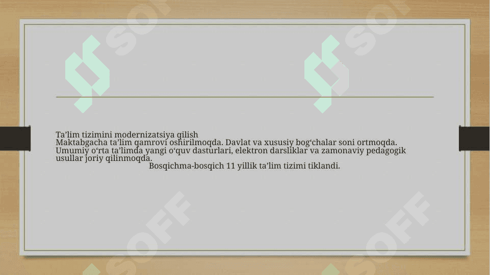 O'zbekistonning eng yangi tarixi 2