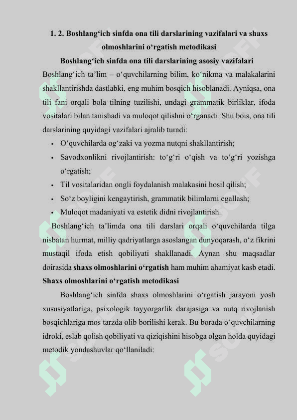 BOSHLANGʻICH SINFDA MEN, SEN, U VA ULAR MAVZUSINI OʻRGANISH 7