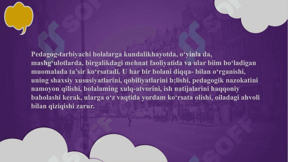 Tarbiyachi nutqiga qo’yiladigan talablar 2