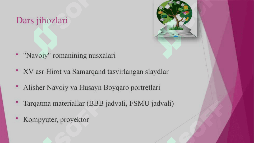 OYBEKNING "NAVOIY" ROMANI DARS ISHLANMA 3