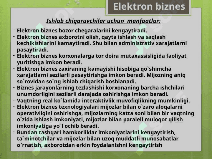 Elektron biznes 4