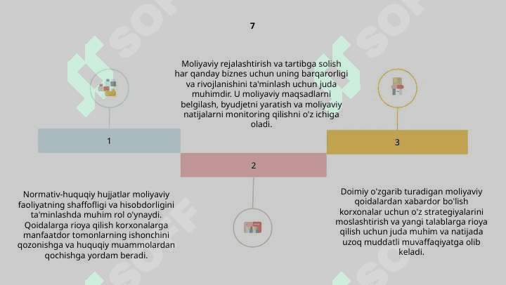 Moliyaviy rejalashtirish va tartibga solish 8
