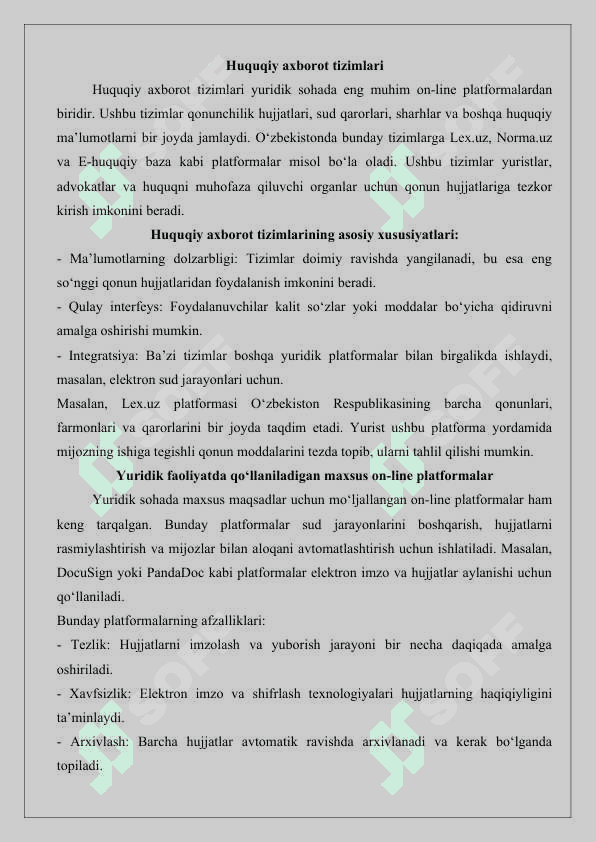 On-line operatsion tizimlarining ahamiyati  25 3